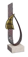 Trofeo de Laton para  Vela Zafiro