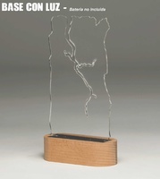 Trofeo de Metacrilato con Luz Monserga