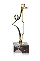 Trofeo de baloncesto modelo latón