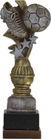 Trofeo de futbol modelo estrellas