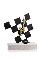 Trofeo de laton para ajedrez