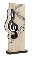 Trofeo de música clave de sol