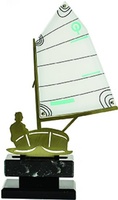 Trofeo de metacrilato a color de Vela.