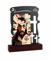 Trofeo de metal semana santa para personalizar