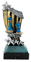 Trofeo de resina de Ajedrez.