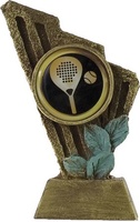 Trofeo de resina modelo uve