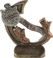 Trofeo de resina para atletismo