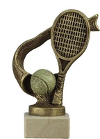 Trofeo de tenis modelo cinta