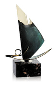 Trofeo de windsurf bicolor