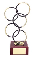 Trofeo diseño aros