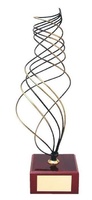 Trofeo diseño espiral