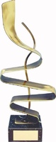 Trofeo diseño ondulado