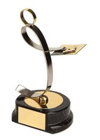Trofeo dominó jugador dorado