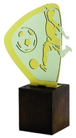 Trofeo en metal para futbol spider
