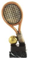 Trofeo en resina de Tenis  Frontenis raqueta