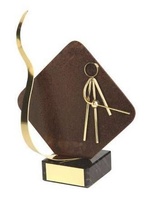 Trofeo esgrima detalle rombo