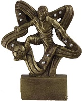 Trofeo estrella de futbol
