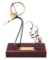 Trofeo gimnasia rítmica peana madera