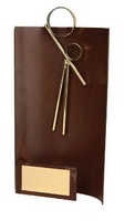 Trofeo gimnasia rítmica rectangular