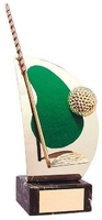 Trofeo golf artesanal