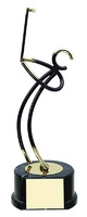 Trofeo golf golfista jugando