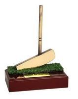 Trofeo golf hierro dorado