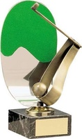 Trofeo golf medio golfista