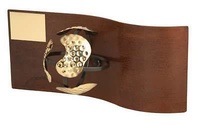Trofeo golf ondulado rectangular