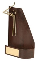 Trofeo golf rojo