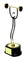 Trofeo halterofilia latón
