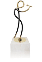 Trofeo latón de dados