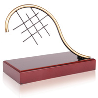 Trofeo latón de raqueta
