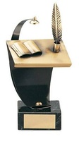 Trofeo literatura latón