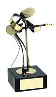 Trofeo música músico guitarra