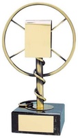Trofeo música micrófono antiguo