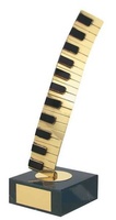 Trofeo música piano