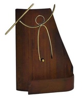 Trofeo metal Atletismo modalidad Jabalina acabado oxido