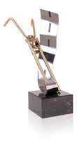 Trofeo metal de motociclismo