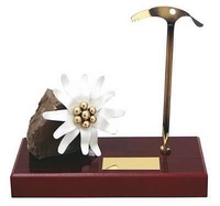 Trofeo montaña flor y pico