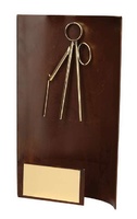 Trofeo montaña rectangular