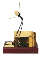 Trofeo patinaje artístico latón