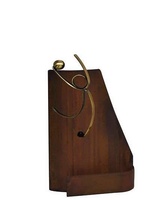 Trofeo pelota Gimnasia Ritmica dorado soporte oxido.