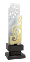 Trofeo pentagrama musical