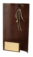 Trofeo petanca rectangular