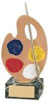 Trofeo pintura paleta