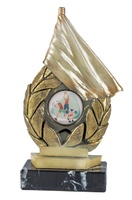 Trofeo ramo y bandera