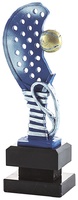 Trofeo raqueta Padel en resina.