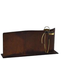 Trofeo rectangular en metal para Carnaval