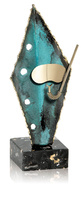 Trofeo rombo de buceo
