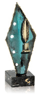 Trofeo rombo de escritor